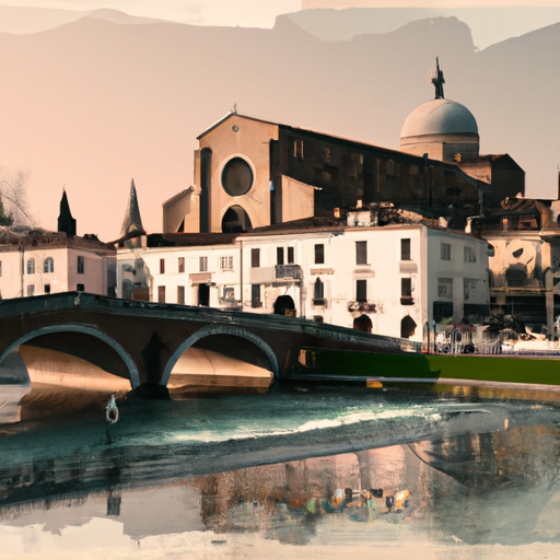 תמונה היסטורית של העיר פדובה, איטליה, שבה מאמינים שמקורו של ה-Aperol Spritz