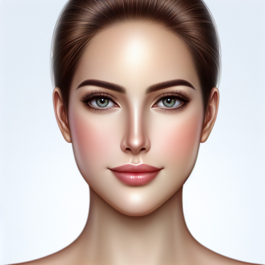 תמונה של פנים שלועים אחרי טיפול בוטוקס.